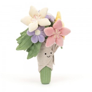 Amuseables Jellycat Bouquet of Flowers 31cm x 23cm x 5cm Rosas | México 8395UGPNK