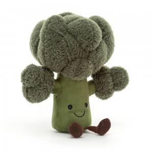 Amuseables Jellycat Broccoli 25cm x 22cm x 7cm Verdes | México 2356HNQWK
