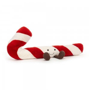 Amuseables Jellycat Candy Cane 13cm x 27cm x 3cm Rojos | México 0654EHARX