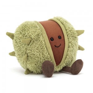 Amuseables Jellycat Conker 11cm x 10cm x 9cm Verdes | México 4569VBQLI