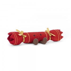 Amuseables Jellycat Cracker 5cm x 25cm x 5cm Rojos | México 1768WRUDV