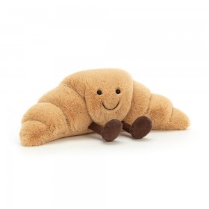 Amuseables Jellycat Croissant 14cm x 32cm x 10cm Beige | México 8910YTCRB