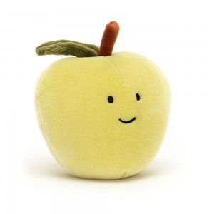 Amuseables Jellycat Fabulous Fruit Apple 8cm x 9cm x 7cm Verdes | México 9362MWRLU