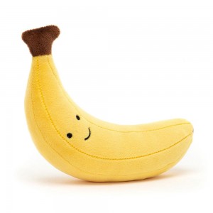 Amuseables Jellycat Fabulous Fruit Banana 17cm x 10cm x 5cm Amarillos | México 7631WGVFZ
