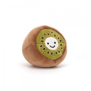 Amuseables Jellycat Fabulous Fruit Kiwi 8cm x 8cm x 8cm Marrom | México 6452QOGDM