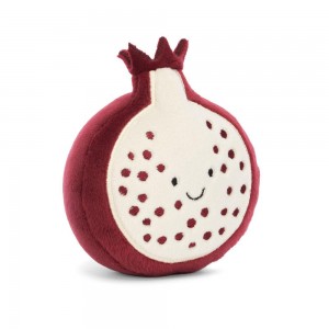 Amuseables Jellycat Fabulous Fruit Pomegranate 9cm x 9cm x 5cm Rojos | México 4671DJUEI