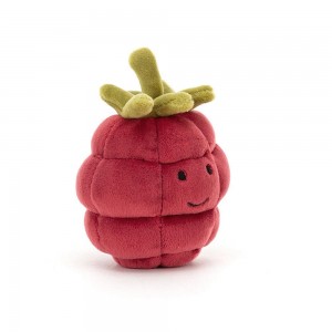 Amuseables Jellycat Fabulous Fruit Raspberry 8cm x 8cm x 6cm Rosas | México 3920DLAJB