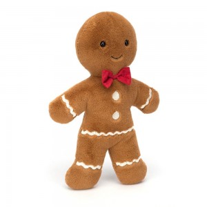 Amuseables Jellycat Jolly Gingerbread FHuge 52cm x 21cm x 9cm Marrom | México 5764TMFBH