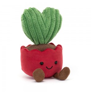 Amuseables Jellycat Kerrii Cactus 17cm x 8cm x 7cm Verdes | México 5374NJBWD
