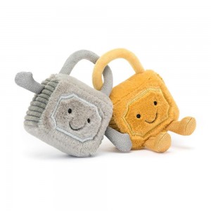 Amuseables Jellycat Love Locks 14cm x 18cm x 5cm Amarillos | México 8150XOWCT