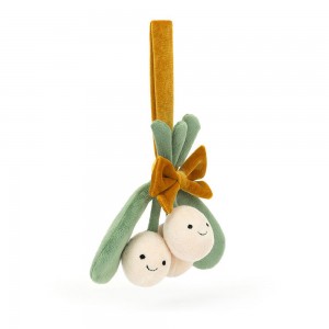 Amuseables Jellycat Mistletoe 17cm x 19cm x 4cm Creme | México 1490PUCNO