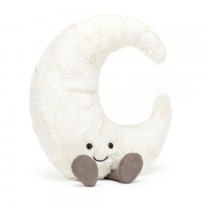 Amuseables Jellycat Moon 27cm x 18cm x 8cm Blancos | México 9317QHDZU