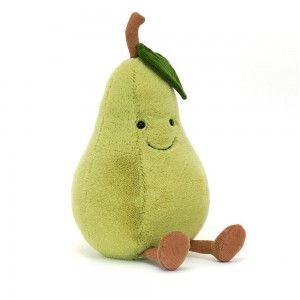 Amuseables Jellycat Pear 24cm x 13cm x 12cm Verdes | México 3195DVQRS