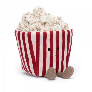 Amuseables Jellycat Popcorn 22cm x 12cm x 12cm Rojos | México 2859VFJWS