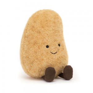 Amuseables Jellycat Potato 19cm x 10cm x 9cm Marrom | México 6208BYVRF