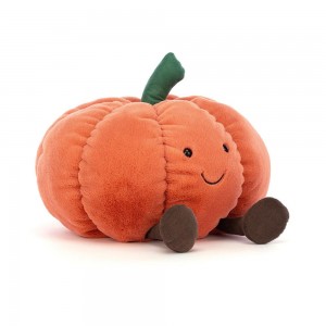 Amuseables Jellycat Pumpkin 19cm x 23cm x 23cm Naranjas | México 1869OFEBZ