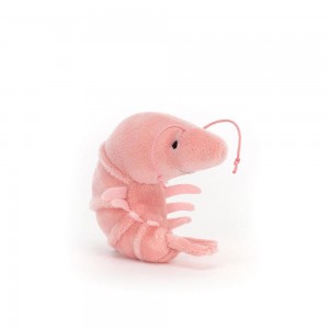 Amuseables Jellycat Sensational Seafood Shrimp 6cm x 3cm x 7cm Rosas | México 5298MQIWN