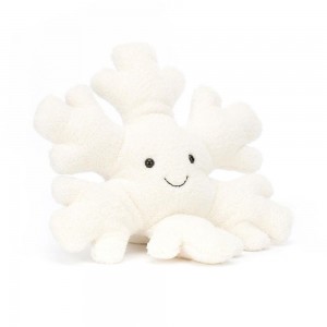 Amuseables Jellycat Snowflake 18cm x 18cm x 7cm Blancos | México 7159XOASM