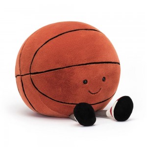 Amuseables Jellycat Sports Basketball 32cm x 22cm x 22cm Naranjas | México 6952UCKMH