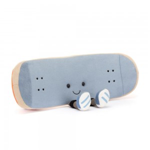 Amuseables Jellycat Sports Skateboarding 15cm x 34cm x 8cm Azules | México 3157GCJWL