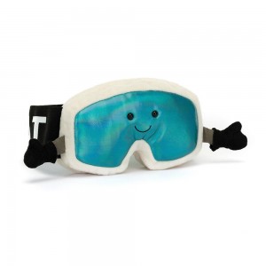 Amuseables Jellycat Sports Ski Goggles 11cm x 17cm x 4cm Azules | México 2351HODSW
