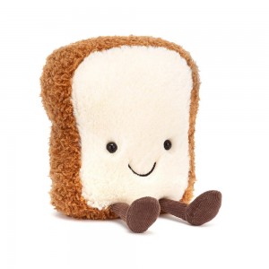 Amuseables Jellycat Toast 16cm x 11cm x 5cm Marrom | México 3524IYJXZ