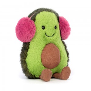 Amuseables Jellycat Toastie Avocado 17cm x 9cm x 5cm Verdes | México 4196SPIWO