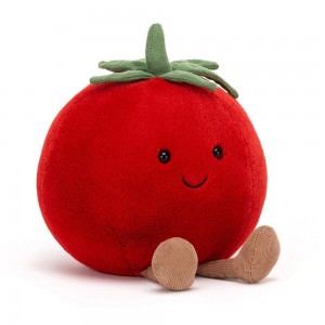 Amuseables Jellycat Tomato 19cm x 14cm x 13cm Rojos | México 7693TUPIC