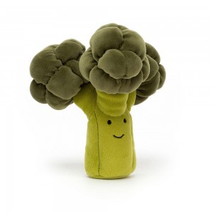 Amuseables Jellycat Vivacious Vegetable Broccoli 16cm x 13cm x 13cm Verdes | México 9751EWHAD