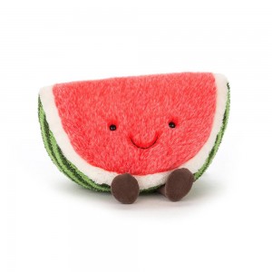Amuseables Jellycat Watermelon 18cm x 25cm x 17cm Rosas | México 4958NWVAZ