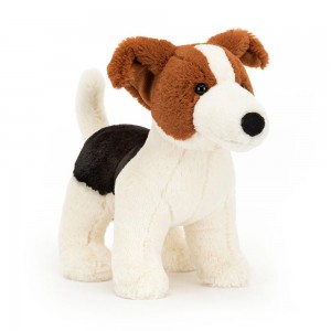 Animals Jellycat Albert Jack Russell 7.1in x 2.4in x 6.3in Blancos | México 4321PRSQA