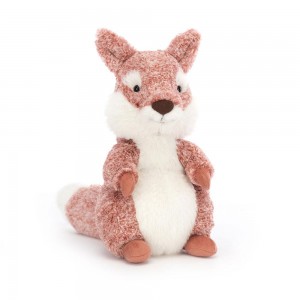 Animals Jellycat Ambrosie Fox 24cm x 10cm x 10cm Rojos | México 9021FIEDY