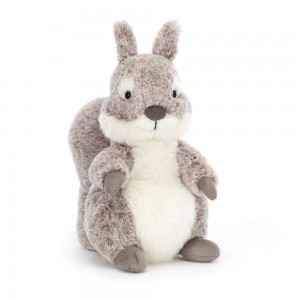 Animals Jellycat Ambrosie Squirrel 22cm x 11cm x 9cm Grises | México 9265UZHKC