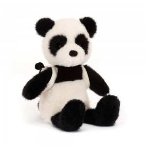 Animals Jellycat Backpack Panda 22cm x 9cm x 8cm Negros | México 1847FGWQD
