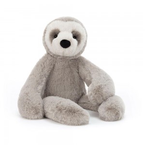 Animals Jellycat Bailey Sloth 41cm x 11cm x 10cm Grises | México 6789YHRXC