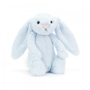 Animals Jellycat Bashful Bunny 12.2in x 4.7in x 3.5in Azules | México 1074OPNWX