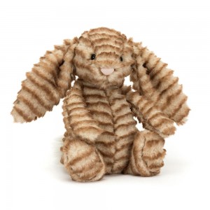 Animals Jellycat Bashful Luxe Bunny Juniper 31cm x 12cm x 9cm Marrom | México 5086NGIDV