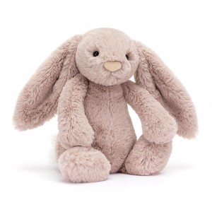 Animals Jellycat Bashful Luxe Bunny Rosa 31cm x 12cm x 9cm Rosas | México 3690QYKGH