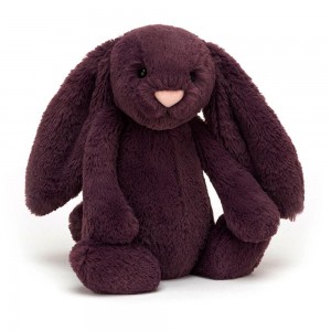 Animals Jellycat Bashful Plum Bunny 31cm x 12cm x 9cm Morados | México 9350GTMVU