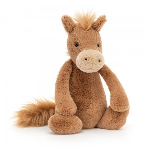 Animals Jellycat Bashful Pony 31cm x 12cm x 9cm Marrom | México 6231TKVZW