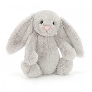 Animals Jellycat Bashful Silver Bunny 31cm x 12cm x 9cm Grises | México 9207OVEYZ