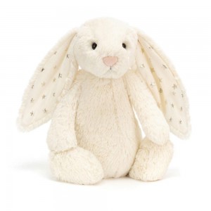 Animals Jellycat Bashful Twinkle Bunny 31cm x 12cm x 9cm Blancos | México 2540WETBZ