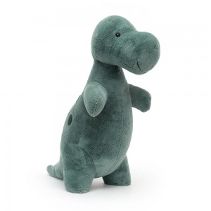 Animals Jellycat Big Spottie T-Rex 17.7in x 5.9in x 9.1in Verdes | México 0728GHECX