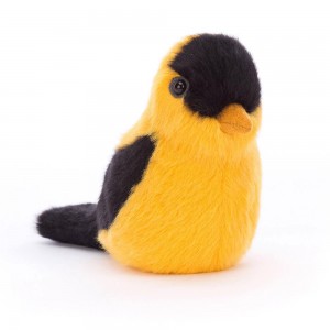 Animals Jellycat Birdling Goldfinch 10cm x 7cm x 9cm Amarillos | México 1547QSFCO