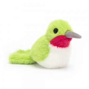 Animals Jellycat Birdling Hummingbird 10cm x 6cm x 9cm Verdes | México 5981RDTAG