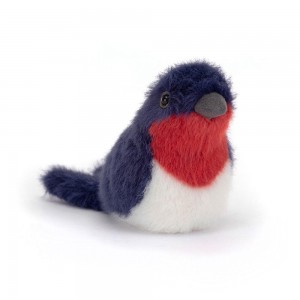 Animals Jellycat Birdling Swallow 10cm x 7cm x 9cm Azules | México 7389SDHNV