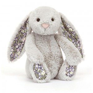 Animals Jellycat Blossom Silver Bunny 'Bloom' 31cm x 12cm x 9cm Grises | México 7934HIXVW