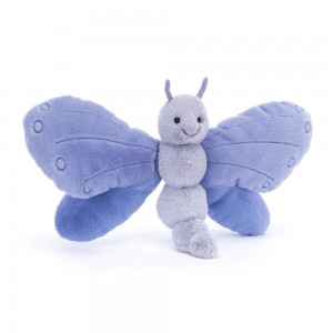 Animals Jellycat Bluebell Butterfly 23cm x 32cm x 6cm Azules | México 4075RAYBF