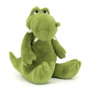 Animals Jellycat Bryno Dino 12.2in x 5.9in x 6.3in Verdes | México 4520UDCGV