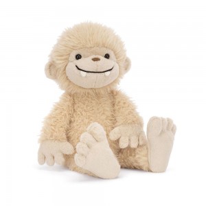 Animals Jellycat Bucky Bigfoot 32cm x 13cm x 10cm Beige | México 3457NRFQZ